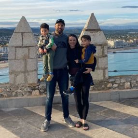 Andrea und Pedro, Family in Schwabmünchen