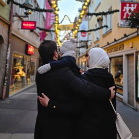 Najeeb und Zahraa, Familie in Würzburg