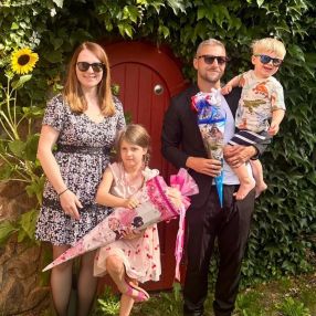 Romy, Familie in Radebeul