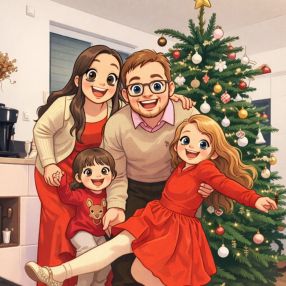 Francesca und Michael, Family in Weilrod