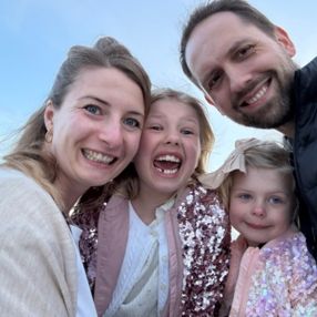Adam, Familie i Kongens Lyngby