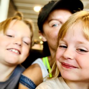 Maja toft, Familie i Aarhus