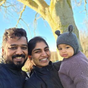 Sreejith, Familie i Holbæk