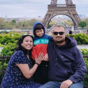 Arpitha, Familie i Ballerup