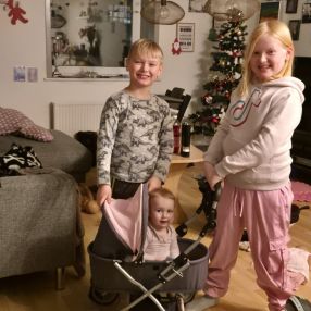 Kristine Brandt, Familie i Brønderslev