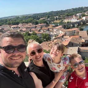 Liza, Familie i Fredericia