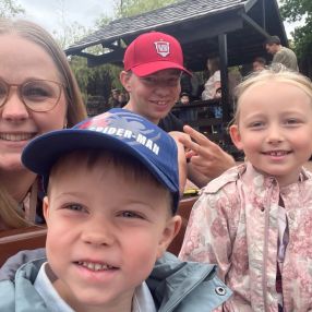 Line Rosenkilde, Familie i Aarhus