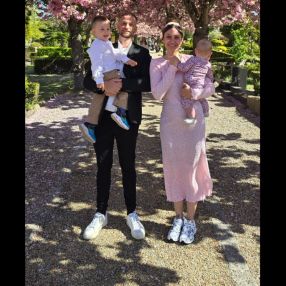 Cecilie, Familie i Aalborg