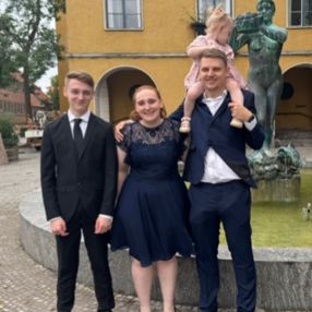 Nicolai, Familie i Sønderborg