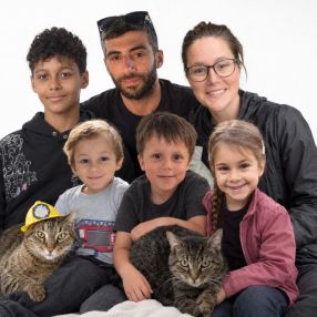 Maria Rix, Familie i Silkeborg