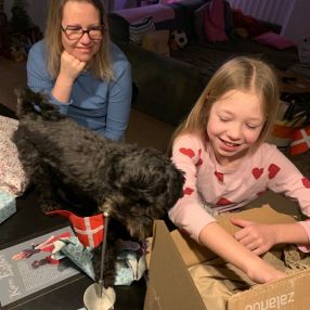 Tina, Familie i Aarhus
