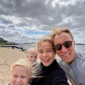 Cecilie, Familie i Bagsværd