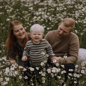 Sophia-Michela, Familie i Herning