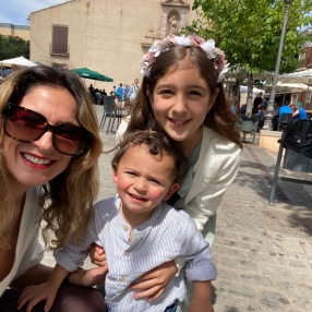 Inma, Familia en Puebla de Vallbona