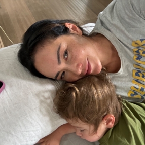 Zhanna, Familia en Barcelona