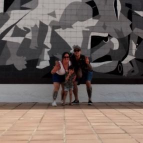 Blue, Family in Ceuta