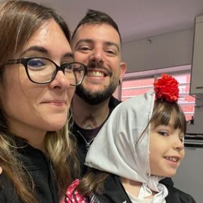 Javier, Familia en Madrid