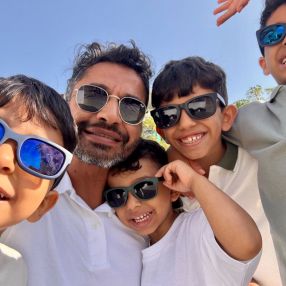 Zaid, Family in Castelldefels