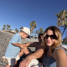 Inese, Family in Estepona