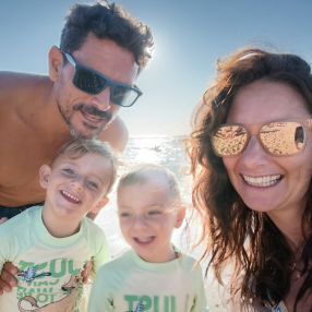 Cristina, Familia en Rincón de la Victoria