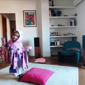 Zurine, Familia en Badalona