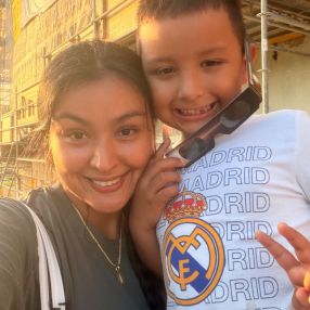Yuliet Andrea, Familia en Portugalete