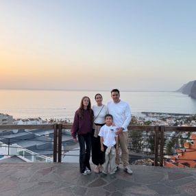Alberto, Familia en Estepona