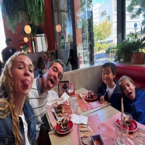 Irene, Familia en Madrid