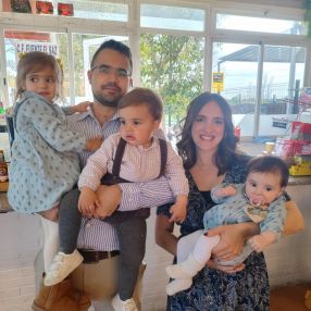 Inma, Familia en Madrid
