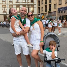 Micaela, Family in Huesca