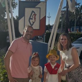 Rocio, Familia en Huelva
