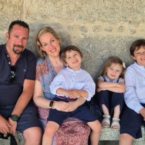 Silvia, Family in Collado Villalba