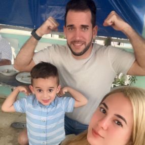 Yeimy, Familia en Hervás