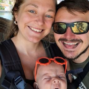 Delphine, Familia en Sant Andreu de Llavaneres