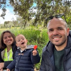 Julio Alberto, Familia en Cáceres