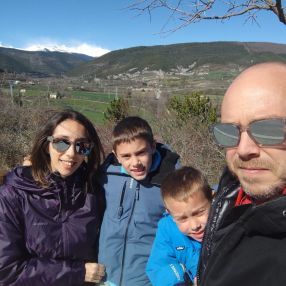 Francesc, Familia en Santa Coloma de Cervelló