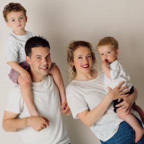 Silvia, Familia en Eibar