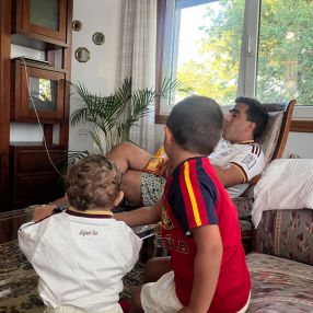 Blanca, Familia en Nigrán