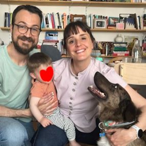 Paloma, Familia en Madrid