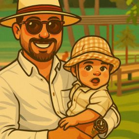 Rusbel, Familia en Alovera