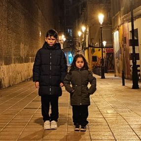 Manola, Familia en Zaragoza