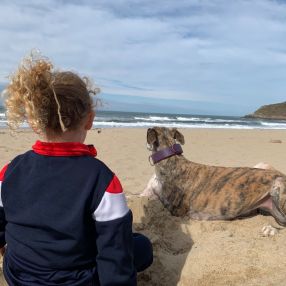 Lorea, Familia en San Sebastián