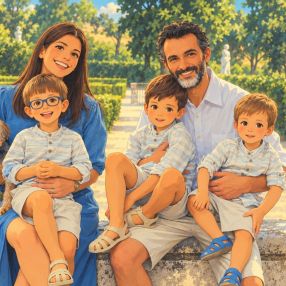 Vicente, Family in Santo Domingo