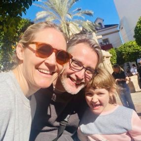 Wolf und Christine, Family in Alicante