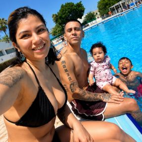 Verónica, Familia en Burjasot