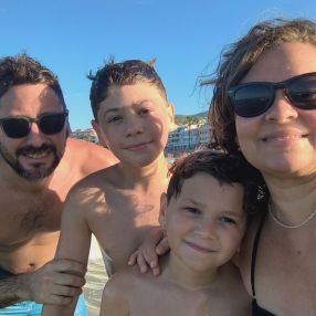 Maria Belén, Family in Arganda del Rey