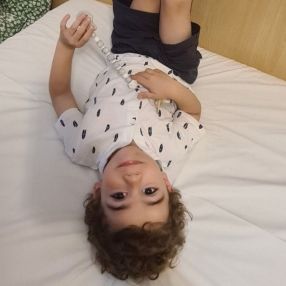 Itziar, Familia en Manresa