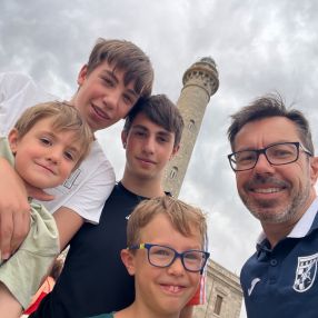 Rubén, Familia en Getafe