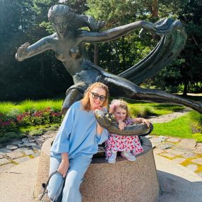 Virginija, Familia en Estepona