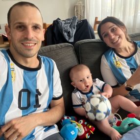 Micaela, Familia en Gavà